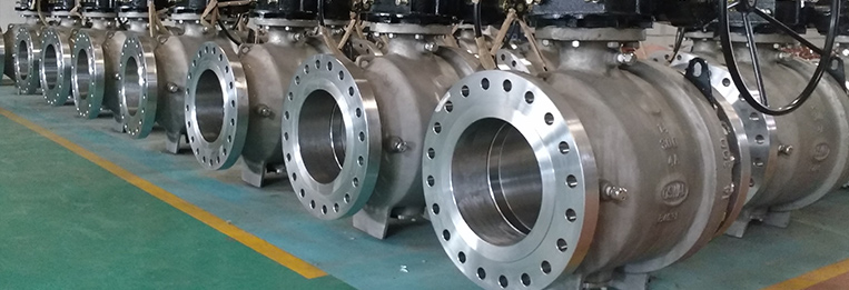 Manufactured Trunnion Mounted Ball Valves